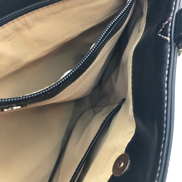 Giani Bernini Handbag Satchel - Black - Picture 4 of 7